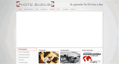 Desktop Screenshot of photobasilisk.ch